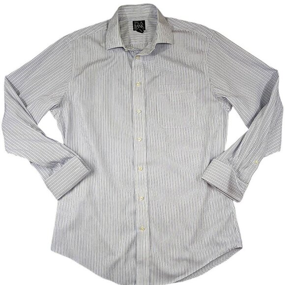 2 Jos A Bank Dress Shirts Mens 16-34 Travelers Collection Tailored Fit Classic - Picture 2 of 16